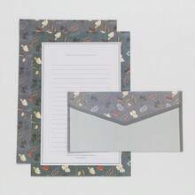 Ready Stock Creative Chinese Style Vintage A5 Letter Paper Set Wholesale, Fresh Beautiful Floral Western Style Envelopes - 6 Sheets Of Stationery + 3 Envelopes/set - View 16