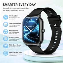 Jam Tangan Pintar Olahraga, Layar Sentuh Penuh 1,83 Inci, Dengan Pesan, Panggilan, Penghitung Langkah Olahraga, Kompatibel dengan Ponsel Android, Jam Tangan Kebugaran Pintar, Cocok untuk Hadiah Wanita, Pria, Teman, Hadiah Ulang Tahun - MultiWarna - View 12