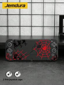 1pc Black Thorn Spider Pattern Protective Case For Switch2 (2025) Game Console, Storage Bag Game Console Accessories, Compatible With Switch2/Switch OLED/Switch Ns Protective Case, Storage Bag, Card Slot Dock Shell, Game Card Case, Protect Your Console, Best Halloween Gift - Multicolor - View 12
