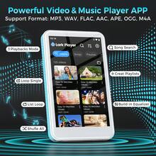 Android 13 MP3 Player, 3+32GB, 4‑Inch Touchscreen, Bluetooth & WiFi, Supports Spotify, Audible, Play Store & FM Radio, Storage Expandable Up To 1TB - View 4