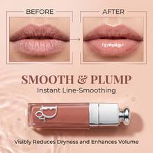 [Travel Size - 2ml] Dior Addict Lip Glow#038 - Instantly Plumping, Long-Lasting Hydration - 24-Hour Moisture - #038 Soft Nude - View 7
