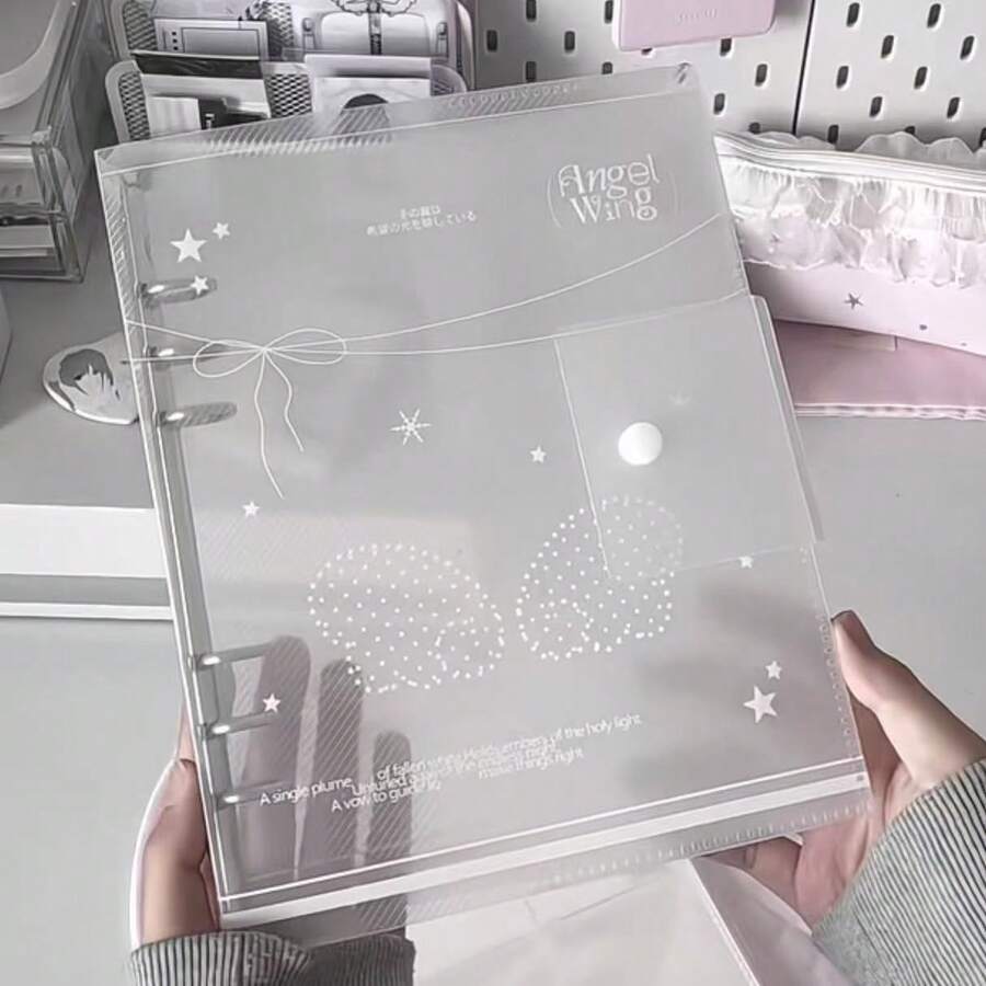 1 cuốn album lưu trữ ảnh A5 trong suốt mờ, binder A5 rời, planner dán sticker, cánh thiên thần, album thẻ cherry, album lưu trữ ảnh lấy liền dung lượng lớn cầm tay, trang trong sách sticker, chất liệu PP độ trong suốt cao, album lưu trữ thẻ K-Pop cho học sinh, sách lưu trữ ảnh postcard, album lưu trữ trang trí bao bì thẻ merchandise, planner tiết kiệm, planner quản lý thời gian và văn phòng phẩm học sinh, đồ dùng học tập học kỳ mới - Tạp chí - Xem 1