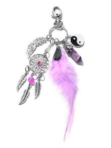 Dream Catcher Keychain, Boho Feather Yin Yang Tai Chi Key Ring, Cute Bag Charm, Backpack Pendant, Purse Decoration, Gift For Women - Multicolor - View 14