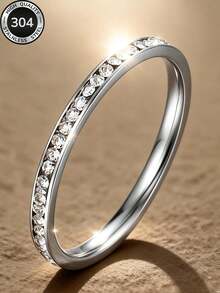 3er/Set Silber Luxus stapelbare Ringe glatte schlichte Band Ewige Paarringe minimalistischer Nischenschmuck Heiligabend, Weihnachten, Jahrestag, Neujahr, Geburtstagsgeschenk für Freundin, beste Freundin, Brautjungfer - Silber 2 - Übersicht 6