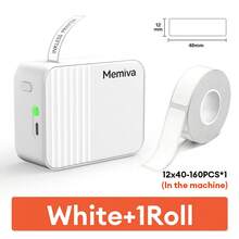 Printer Label Mini Marklife Memiva A1, Printer Stiker Perekat Tanpa Tinta Nirkabel Bluetooth untuk Usaha Kecil, Rumah, Sekolah, Kantor, Kompatibel dengan iOS & Android - MultiWarna - View 10