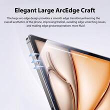 螢幕保護貼，相容於 iPad 5/6/7/8/9 代 10.2/10.5 吋、Air 1/2/3/4/5 代 10.9 吋、Mini 1/2/3/4/5/6 代、Pro 11 吋、9.7 吋（2015-2024-2025 型號，A16/10 代），鋼化玻璃，透明，相容於 iPad 系列，生日/送給家人和朋友的禮物，相容於 iPad 螢幕保護貼，相容於 iPad 配件，防水、防震、防刮 - 2個 - 查看 6