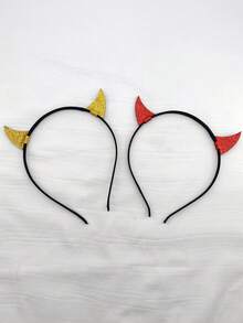2pcs/Bag Halloween Casual Alloy Hair Claw Clips Suitable For Halloween Wear - Multicolor - View 4