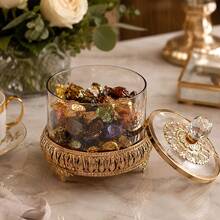 Decorative Bottles & Jars - Gold Small - View 5