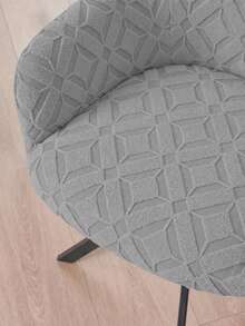 1pc Solid Color Nordic Style Armchair Cover, Home Decor Dining Chair Slipcover, All Season, Washable & Removable, Suitable For Kitchen, Wedding, Hotel - Multicolor - View 6
