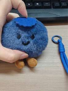 Gantungan Kunci Plush Blueberry Keberuntungan - Boneka Hewan Lucu, Cocok Untuk Dekorasi Tas, Dekorasi Mobil, Hadiah Jimat, Liontin Lembut untuk Ransel dan Kunci - MultiWarna - View 6