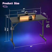Game Tables - Black - View 1