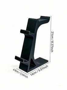 1pc Universal 3-In-1 Game Controller And Headphone Stand, Desktop Storage Rack Can Hold 2 Controllers And 1 Headphone, Space-Saving Durable Gaming Storage Rack, Suitable For Gamers, Home And Office Desktop Accessories - View 8