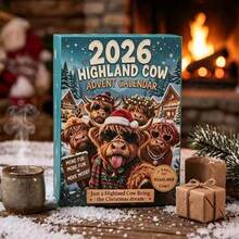 Innovative Design Highland Cow Wall Calendar Soft Cute Highland Cow Decor, Anime Figures, Halloween Party Favor, Mystery Box, Squishies - Multicolor - View 4