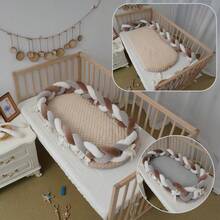 1pc Soft Skin-Friendly Baby Nest, Portable Baby Bed Suitable For 0-12 Months, Cotton Breathable Baby Bed, Suitable For Newborn Lounger - Multicolor - View 12