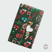 3 Styles Christmas Gift Wrapping Paper, With Number 6 And 7 Design, Suitable For Fun Gift Wrapping, Holiday Gifting, Christmas, Includes Jute Rope (Durable, Fade-Resistant) - B - View 9