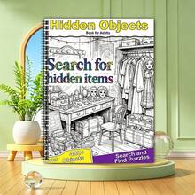 Adult Hidden Object Search Book, Suitable For Adult Puzzle Leisure Activity, 400+ Items To Find, Multiple Styles Available (Pen Not Included) - Single Piece - View 4