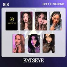 6pcs KAT SEYE "WILD" Album Card PO B-Card Lucky Card Postcard Special Card Cat Pupil Merchandise LO MO Small Card LO MO Collection Small Card Suitable For Decorating Planner - Room Photo Wall - Perfect Holiday Gift This Is An Irresistible Gift - Multicolor - View 7