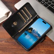 eaacaa 1pc Wallet Phone Case With Sunflower Pattern, Flip Cover, Multiple Card Slots, Coin Pocket, PU Leather, Wrist Strap, Stand, Anti-Demagnetization, Compatible With Apple And Series, Unisex, Essential For Daily Commute/Shopping/Business Trip, Ideal Gift For Friends/Lovers/Family - Black - View 5