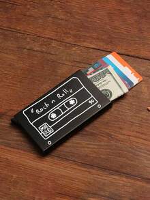 Dompet Kartu Pop-Up Desain Kaset Vintage, Dompet Kartu Pop-Up Portabel Tahan Gores, Hadiah Serbaguna untuk Pecinta Musik, Kembali ke Sekolah - MultiWarna - View 5