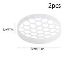 1/2/3pcs DIY Silicone Flower Arrangement Holder, Vase Grid Liner, Reusable Flower Arrangement Supplies, Flower Arrangement Fixing Rack, Plant Straw Fixing Holder - Silicone - View 9