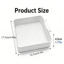 2 khay thoát nước máy giặt, khay bảo vệ sàn phòng giặt ngăn tràn nước, phụ kiện lưu trữ sắp xếp nhà cửa bền bỉ cho khu vực giặt và đồ dùng vệ sinh - Nhiều màu - Xem 11