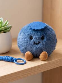 Gantungan Kunci Plush Blueberry Keberuntungan - Boneka Hewan Lucu, Cocok Untuk Dekorasi Tas, Dekorasi Mobil, Hadiah Jimat, Liontin Lembut untuk Ransel dan Kunci - MultiWarna - View 2