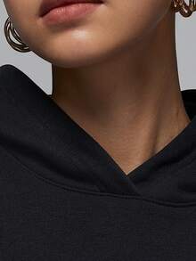 Nike Authentic JORDAN Women's Thermal Lined Pullover Knit Sweatshirt FV7171-010 - FV7171-010 - View 3
