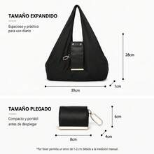 Gift Handle Shopping Bag - Black - View 3
