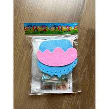 Best-Selling 6 Sets Dessert Shaped Handmade DIY Sewing Hanging Decor, Creative Handmade Keychain, Fabric Backpack Charm Material Kit, Dessert Shaped Sewing Handmade DIY Hanging Decor, Felt Material Non-Woven Fabric, Multiple Styles Available, Needle And Thread And Hanging Chain Color Randomly Sent - Multicolor - View 14