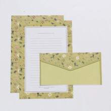 Ready Stock Creative Chinese Style Vintage A5 Letter Paper Set Wholesale, Fresh Beautiful Floral Western Style Envelopes - 6 Sheets Of Stationery + 3 Envelopes/set - View 20