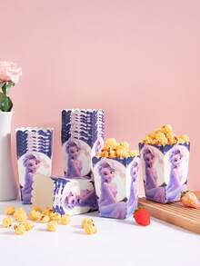 6pcs/12pcs/24pcs Anime Cartoon Theme Party Candy Boxes, Theme Party Gift Boxes, Candy And Cookie Boxes, Party Gift Bags, Party Gift Boxes, Suitable For Birthday Party, Candy And Popcorn Box Decoration, Applicable For Back To School Party, Holiday Essential Party Supplies - Multicolor - View 3