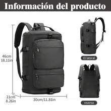 Men Functional Backpacks - Black - View 7