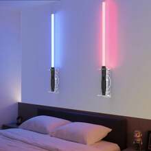 Wall Mount Holder, Acrylic Saber Sword Stand Display, Vertical Wall Mounted Display Rack Compatible With Most Hilts. - Transparent - View 6