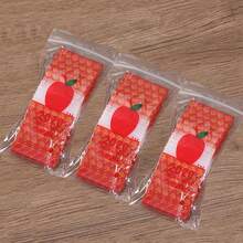 Printed Mini Self-Sealing Storage Bags, Reusable Sealable Bags, Optional 100PCS/200PCS/300PCS, Jewelry & Small Items Classification Packaging Bags - Multicolor - View 23