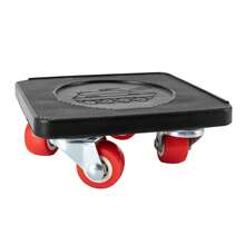 4pcs Square Professional Universal Dolley Wheels With Anti-Slip Pads For Beds, Bookcases, Desks, Coffee Tables - A - View 6