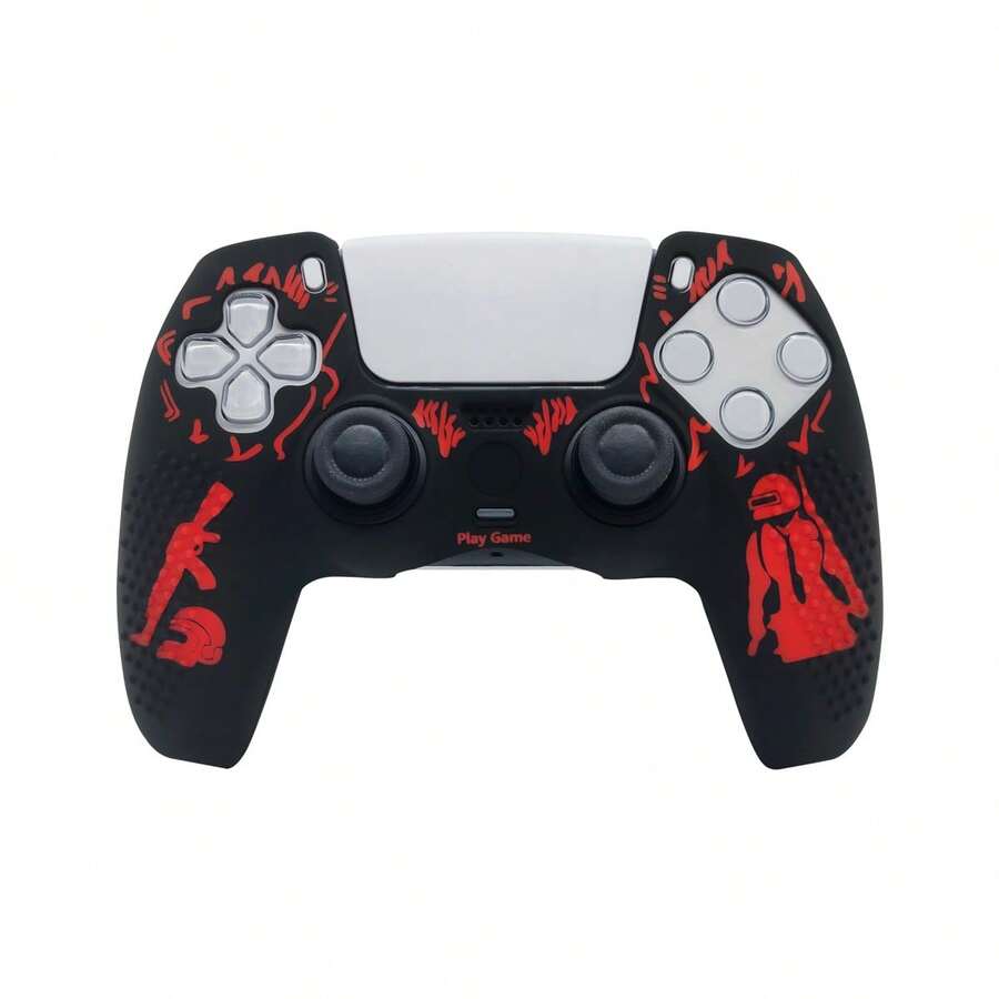 適用於 PlayStation 5,雷雕圖案控制器保護殼,防滑、防汗、防塵、耐刮,更佳握感,提升遊戲體驗,情人節告白/秋季浪漫禮物 - 查看 1