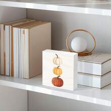 3pcs/1pc Dekorasi Rumah Musim Gugur - Orang-orangan Sawah Persegi PVC Rustic Dekorasi Meja Musim Gugur, Dekorasi Musim Gugur untuk Dekorasi Ruangan, Dekorasi Halloween, Dekorasi Kantor, Dekorasi Thanksgiving, Dekorasi Festival Panen, Hadiah untuk Wanita - Square - View 17