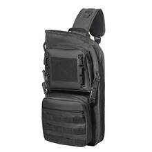 1pc Outdoor Entertainment Archery Bag, Multi-Functional MOLLE Mounting System Multi-Purpose Independent Storage Pockets Oxford Cloth One Shoulder Arrow Bag - Multicolor - View 1