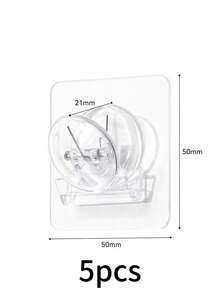 1 Pack 10pcs Refrigerator Memo Clips, Message Memo Storage Clips, Suitable For Kitchen, Living Room, Study, Applicable For Memo Storage, Refrigerator Magnet Storage, DIY Photo Wall Tools, Home Decor Essentials, Christmas Decoration Supplies, Halloween Decoration Supplies, Furniture Storage Essentials, Perfect Gift - Clear - View 7