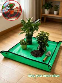 1件 PE 植物再生墊,防水移栽墊,室內多肉盆栽墊,便攜式園藝墊 - 園藝墊 - 查看 2