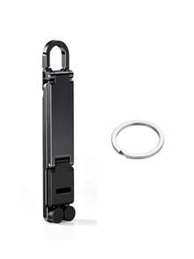 Giá đỡ điện thoại di động gấp gọn, móc khóa mini giữ điện thoại có kẹp nhanh, giá đỡ du lịch nhỏ gọn, phù hợp cho mọi điện thoại thông minh dưới 8 inch - Nhiều màu - Xem 15
