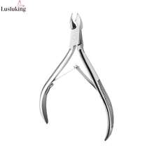 LUSLUKING Professional Nail Nipper For Ingrown Nails, Sharp Stainless Steel Cuticle Cutter, Heavy Duty Toenail Clippers With Non-Slip Ergonomic Handle, Manicure & Pedicure Tool For Home Salon Use - Multicolor - View 8