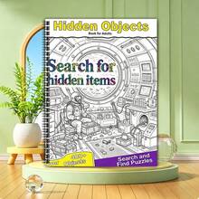 Adult Hidden Object Search Book, Suitable For Adult Puzzle Leisure Activity, 400+ Items To Find, Multiple Styles Available (Pen Not Included) - Single Piece - View 3