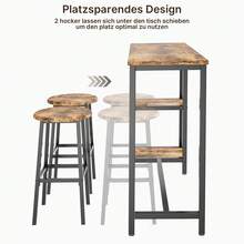 Set di tavoli da conversazione - stile retrò - Visualizzare 2