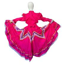 Young Girls Dresses - Hot Pink - View 2