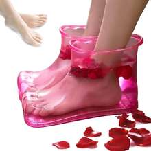 1 Pair Portable Foot Soak Basin With Heat Massage, Relieve Foot Fatigue And Relax - Multicolor - View 12