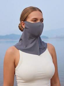 CAMEL CROWN Seamless Sun Protection Face Mask UPF50+ UV Protection, Summer Hyaluronic Acid Ice Silk Cool Breathable Sunscreen - Distant Mountain Ash - View 3