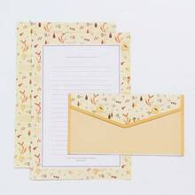 Ready Stock Creative Chinese Style Vintage A5 Letter Paper Set Wholesale, Fresh Beautiful Floral Western Style Envelopes - 6 Sheets Of Stationery + 3 Envelopes/set - View 7