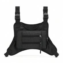 Functional Tactical Chest Rig Bag Multi‑Pocket Adjustable Straps Wear‑Resistant Fabric Portable Vest Pack For Outdoor Sports Cycling - Multicolor - View 10