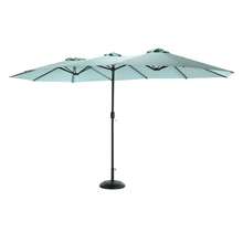 14.8 Ft Double Sided Outdoor Rectangular Large With Crank ( Orange )(No Base) - 淺綠色 + 鋼製 + 花園與戶外 - 查看 5